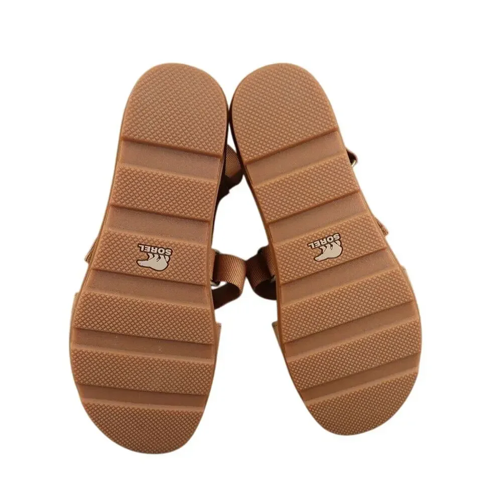 Sorel Shoes Women 9 Sandal Gladiator Fashion Comfort Leather Torpeda Carly Brown